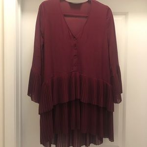 Pleated dress/blouse